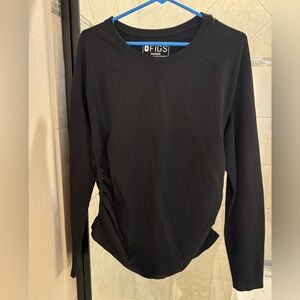 Figs Malta Maternity Underscrub in Black, XL